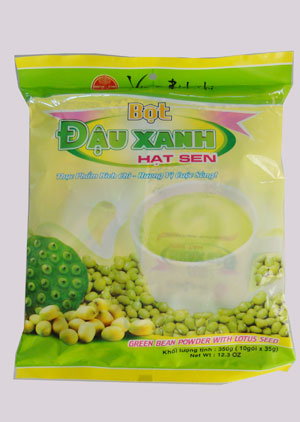 Bột đậu xanh hạt sen - Thực Phẩm Bích Chi Food - Công Ty CP Thực Phẩm Bích Chi